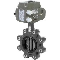 РИДАН 082X4831R — Затвор дисковый ЗДМ с резьбовыми проушинами PN16, DN50, диск — чугун, с электроприводом 220В 082X4831R