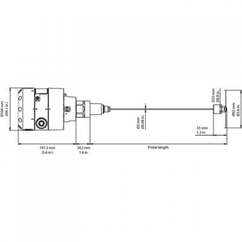 DANFOSS AKS 4100-5000 Уровнемер 