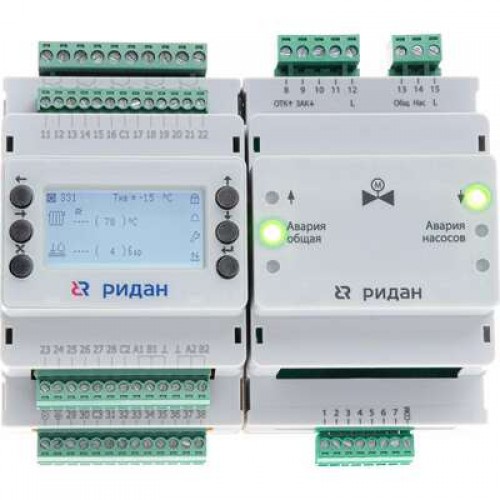 РИДАН 087H3805R — Контроллер ECL-3R 331 FC, напряжение питания 24V AC/DC 
