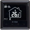 РИДАН 088U0628R — Электронный комнатный термостат WT-RB с подключением 230V, черный 