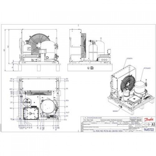 DANFOSS OP-MCRN030MTA02G Агрегат компр.-конд. 