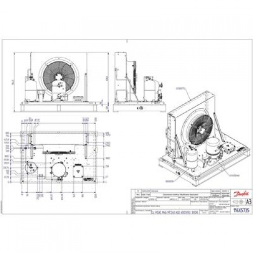DANFOSS OP-MCRN068MTA02E Агрегат компр.-конд. 