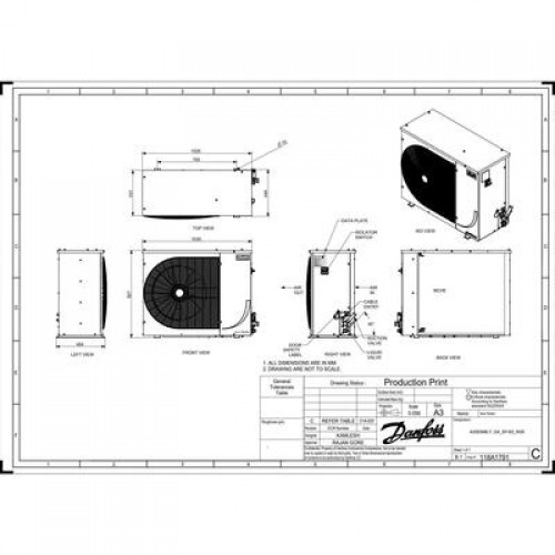 DANFOSS OP-MSXM108MLW09E Агрегат компр.-конд. 