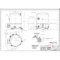 DANFOSS VTZ121-G Компрессор 120B0004