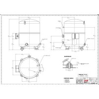 DANFOSS  VTZ171-G Компрессор 120B0005