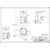 DANFOSS VZH088CGANA Компрессор спиральный(пр. класс 1770947961) 120G0189