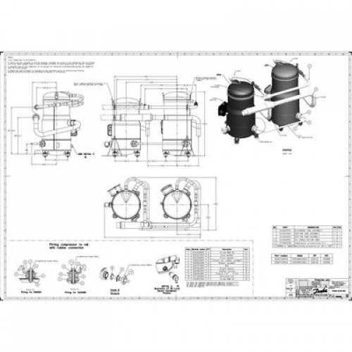 DANFOSS VZH088CGANA Компрессор спиральный(пр. класс 1770947961) 