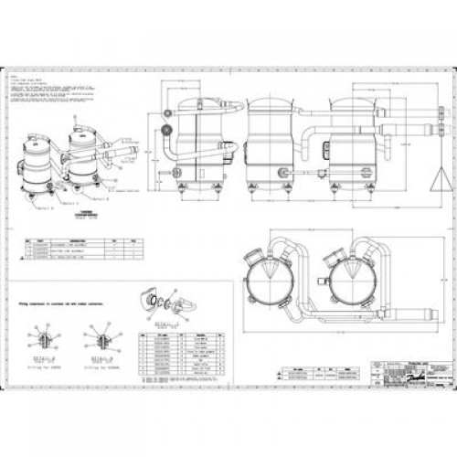 DANFOSS SH090A4ALC Компрессор спиральный 