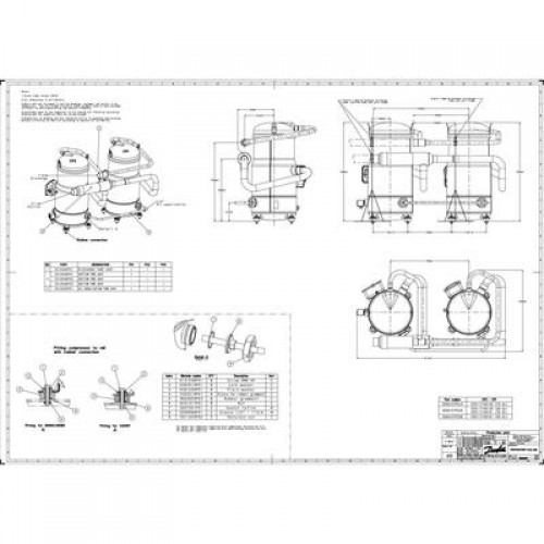 DANFOSS SH161A4ALB компрессор спиральный 