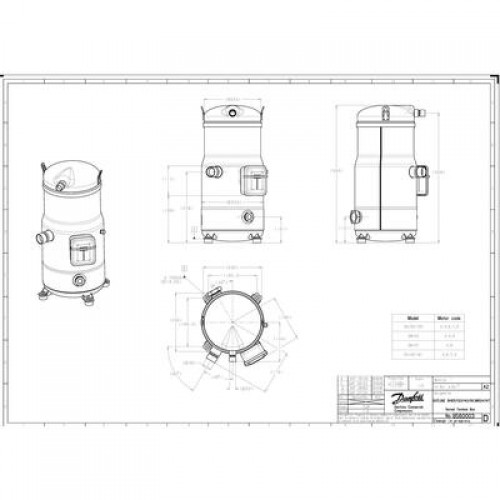 DANFOSS SH105A4ALC Компрессор спиральный(пр. класс 1770947602) 
