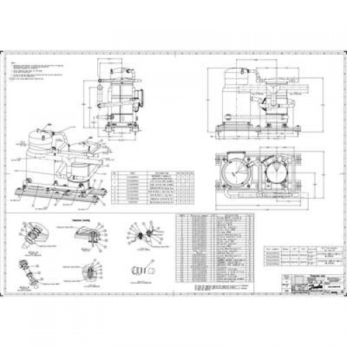 DANFOSS DSH120A4ALC Компрессор спиральный 