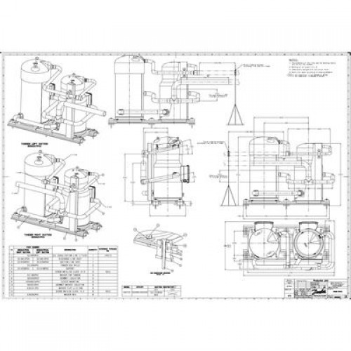 DANFOSS DSH600A4ABA Компрессор спиральный 