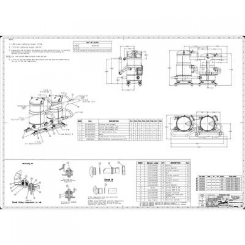 DANFOSS DSH105A4ALD Компрессор спиральный(пр. класс 1746502500) 