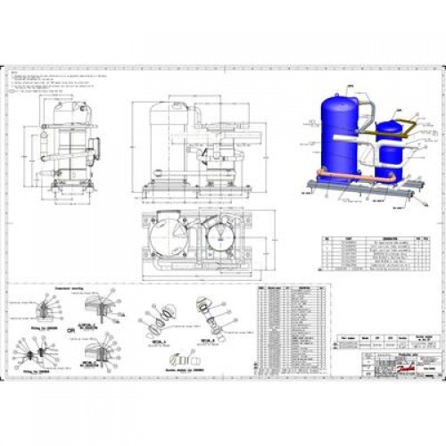 DANFOSS DSH184A4ALD Компрессор спиральный 