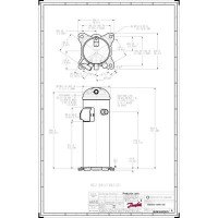 DANFOSS HCJ091T4LC6 Компрессор спиральный 121L3112