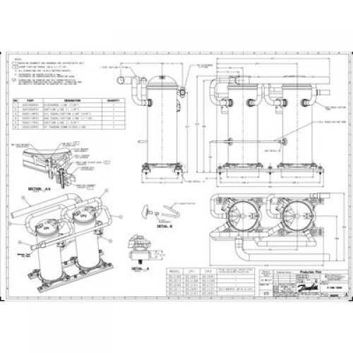 DANFOSS DCJ091T4LC6 Компрессор спиральный 
