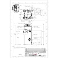 DANFOSS MLZ066T4LQ9A Компрессор спиральный 121L8829