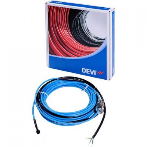 DEVI DEVIaqua 9Т (DTIV-9) 140F0020 — Двухжильный нагревательный кабель для защиты трубопроводов от замерзания, 1380 Вт, 140 м 