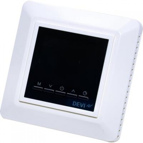DEVI DEVIreg Opti 140F1055 — Программируемый терморегулятор со встроенными программами таймера, белый 