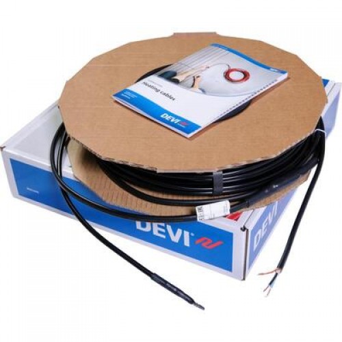 DEVI DEVIsafe 20T 140F1288 — Двухжильный нагревательный кабель, мощность 3890 Вт при 230 В, длина 194 м 