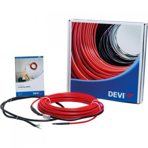 DEVI DEVIflex 18T (DTIP-18) 140F1400 — Двухжильный нагревательный кабель, мощность 230 Вт при 230 В, длина 12,8 м 
