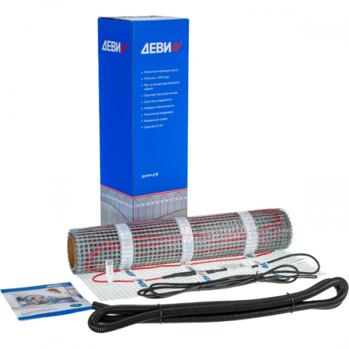 ДЕВИ 140F1744R — Нагревательный мат ДЕВИ Comfort Mat-150T, 225 Вт, 230 В, 1,5 м² 