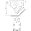 DANFOSS 148B5249 — Корпус для фильтра FIA 15 FPT STR 
