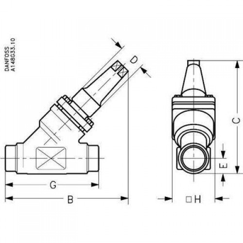 DANFOSS REG-SB 25 Клапан регулятор расхода 