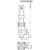 DANFOSS 148B5609 — Клапан обратный с запорной функцией SCA-X 40 A 