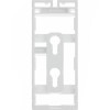 РИДАН 187F0015R INDIV-X-WB — Крепежная платформа для монтажа INDIV-X-10RTG на стену 