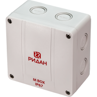 РИДАН 21RT0928R — Коробка распределительная M BOX, 110х110х67 мм, IP67, серая 21RT0928R