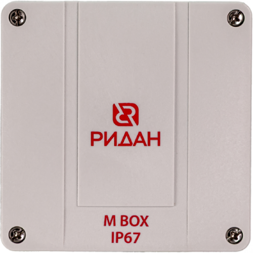 РИДАН 21RT0928R — Коробка распределительная M BOX, 110х110х67 мм, IP66/IP67, серая 
