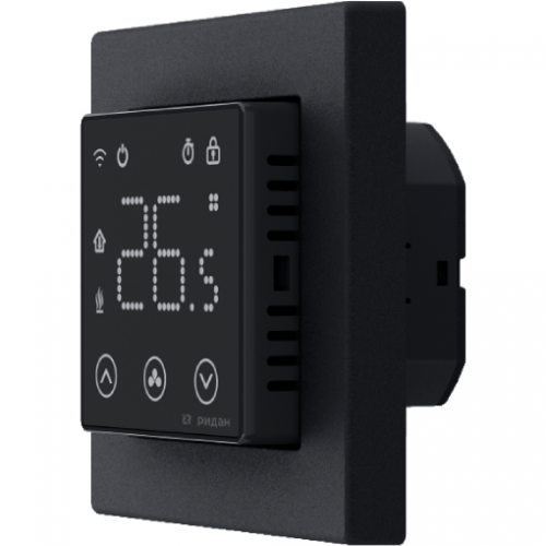 РИДАН 21RT1048R — Нагревательный мат TF-150 2 м² с терморегулятором Clever (черный) 