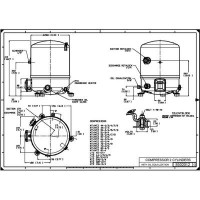 DANFOSS  MT64-4VM Компрессор MT64-4VM
