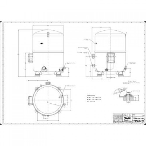 DANFOSS Компрессор MTZ160-4VI(пр. класс 1746347216) 