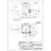 DANFOSS SM090-4VI Компрессор спиральный SM090-4VI