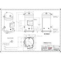 DANFOSS SY380A4CBI компрессор спиральный SY380A4CBI